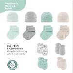 The Peanutshell Baby Layette Gift Set for Boys or Girls - 30 Piece New Born Unisex Gift Set, Baby Clothes & Newborn Essentials Must Haves - Newborn Clothes 0-3 Months - Restful Basics