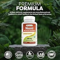 Vista 5 de Best Naturals Noni 400 mg 240 Cápsulas