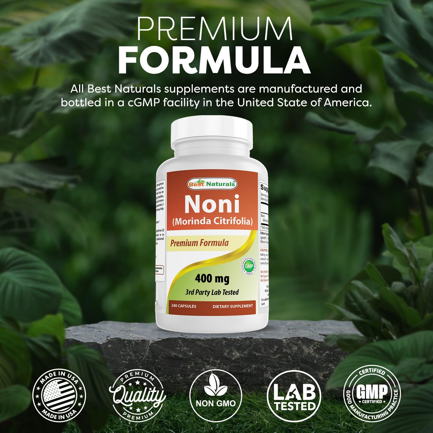 Best Naturals Noni 400 mg 240 Capsules — Amazon image 5