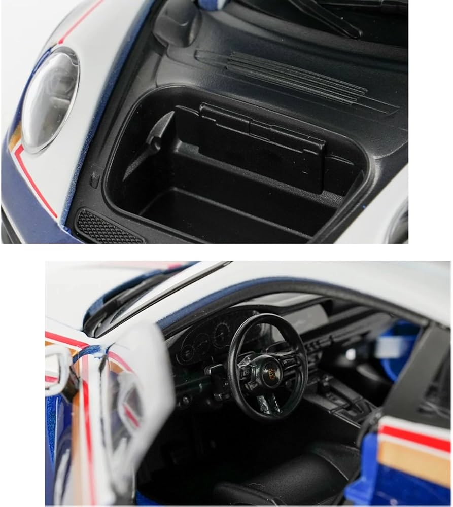 Amazon.co.jp: HTLNUZD Bburago 2024 1/24 911 レーシング合金モデル