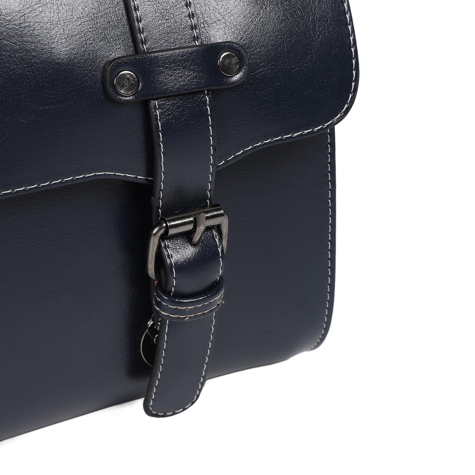 Borsa posteriore per moto da 29,5 l, resistente all’acqua, con chiusura rapida e lucchetto a combinazione, adatta a scooter e biciclette elettriche, realizzata in robusta pelle e (Blu)