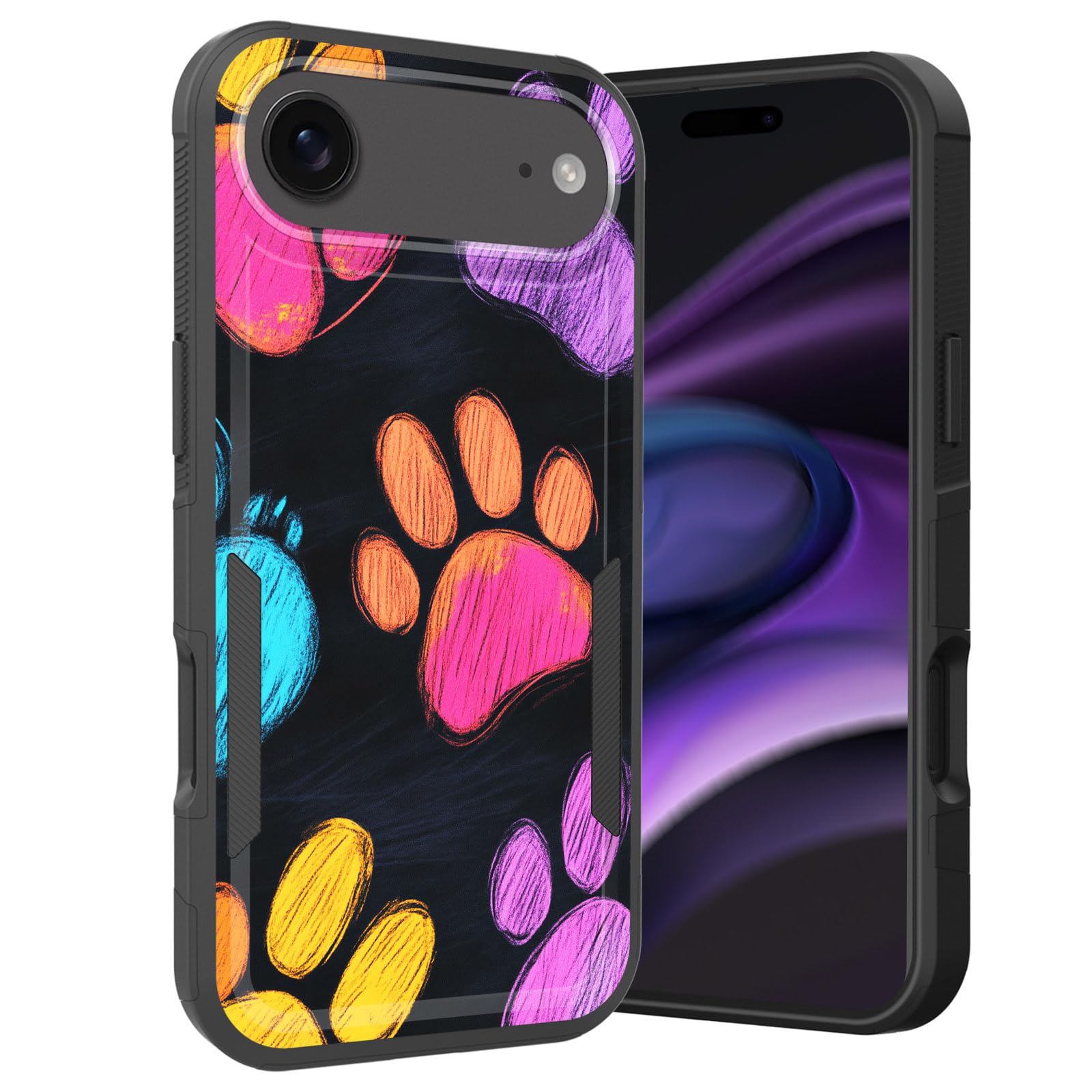 Coque iPhone Air antichoc robuste et hybride double couche silicone rigide - 8