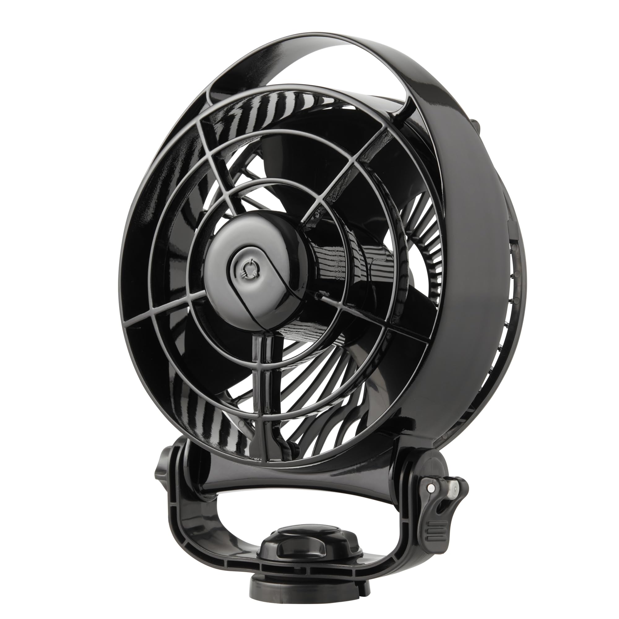 SEEKR BORA II Ventilateur de cabine 12/2 V – Ventilateur DC 3 vitesses pour bateau et camping-car – Compact, silencieux et économe – Commande tactile - Noir