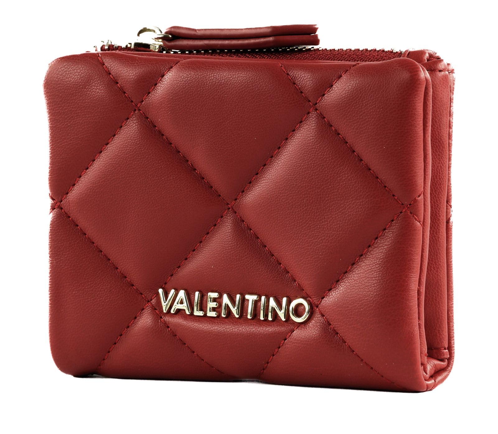 VALENTINO Ocarina VPS3KK105R Zip Around Wallet; Colour: Red, red, One Size, Casual