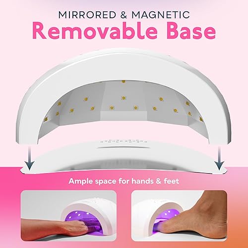 Miniatura 6 de Lámpara de uñas LED UV luz de gel SUNUV para esmalte de uñas secador UV de 48 W con 3 temporizadores SUNONE