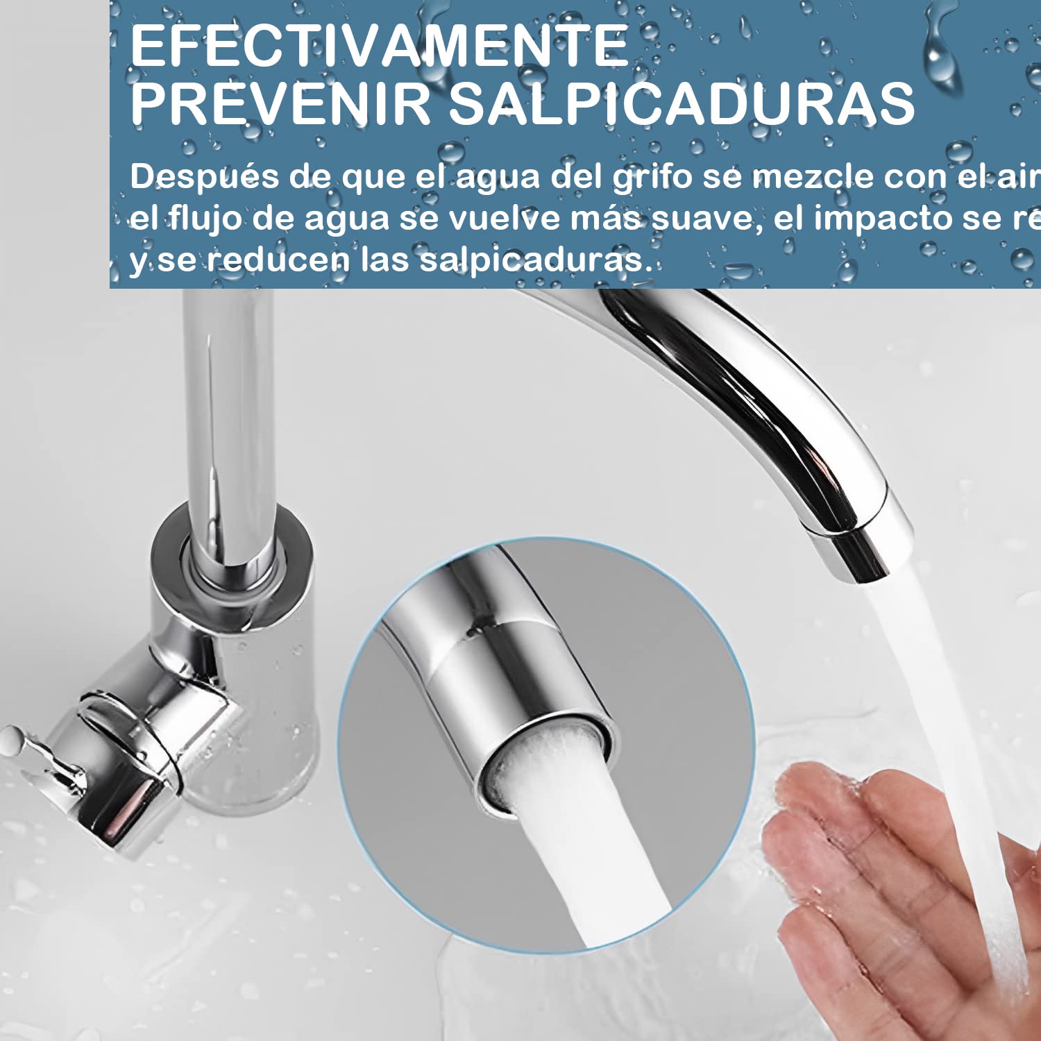 5 Piezas Filtro Grifo 22mm, Aireador Grifo de Rosca Interior, Aireador Recambio de Lavabo, Boquilla de Grifo de Rosca Hembra con Goma, Ideal para Ahorrar Agua de Grifos de Baño y Cocina, M22