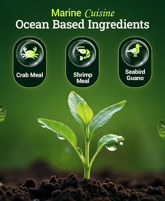 Fertilizante FoxFarm Marine Cuisine 10-7-7 a Base de Océano 4 lb miniatura 3