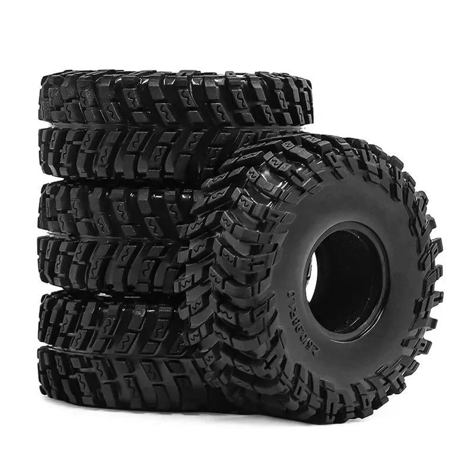 Per Axial Per Scx24 Per Fms Per Ascent-18 Per Trx4m 1/24 1/18 Rc Auto Parti Aggiornamento Pneumatici 1.0 Pollici 64x25mm Camion Cingolato Ricambi Modellini RC