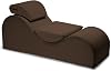 Liberator Esse Lounge Chair, Nylon, Espresso Velvish