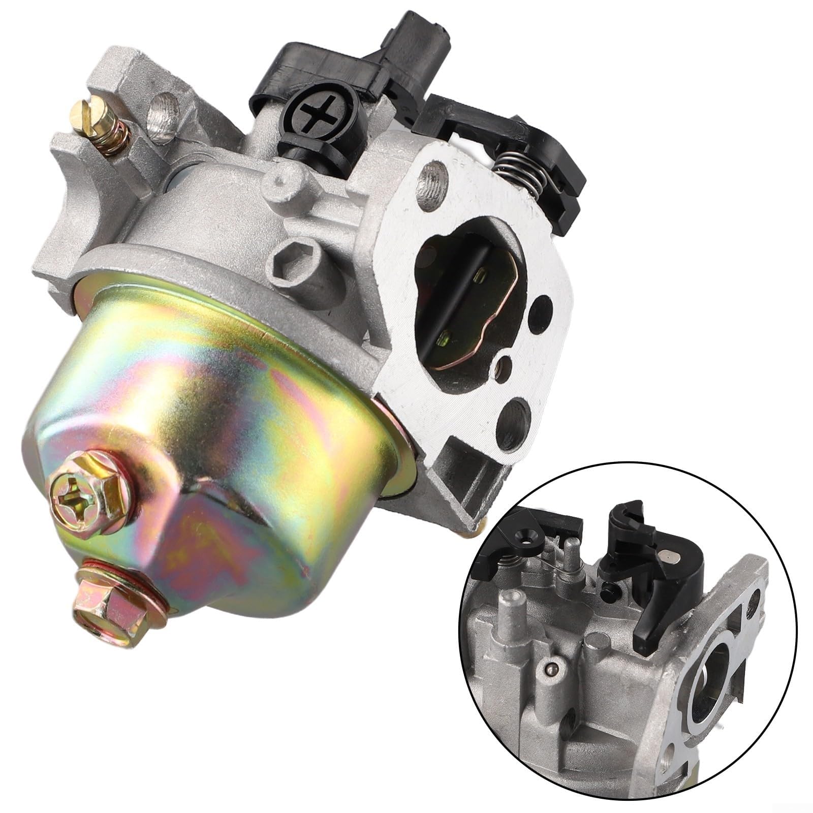 19 mm Vergaser mit automatischem Choke für verschiedene 1P70F 1P70 1P75F 1P75 196CC Rasenmäher