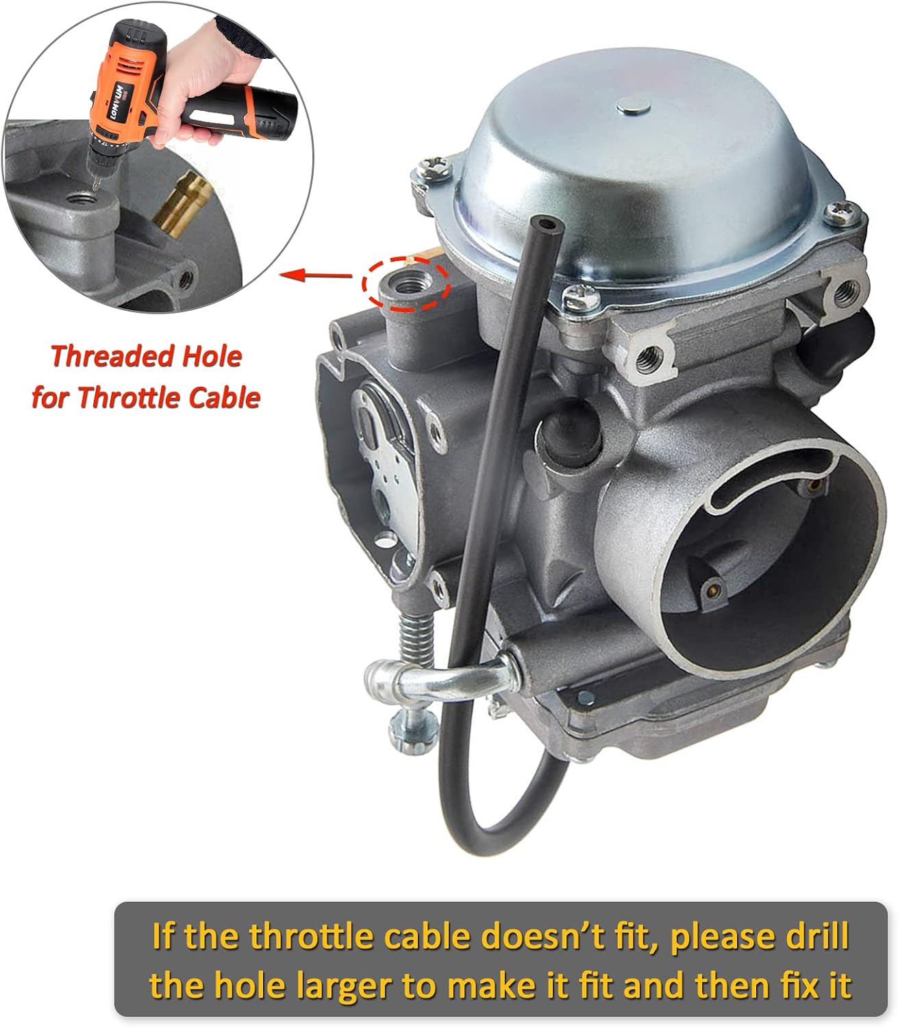 Carburetor for Polaris Magnum 325 330 425 500 2x4 4X4 ATV Quad Carb 3130725, 3131125