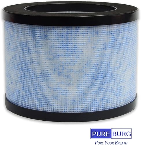 Miniatura 3 de PUREBURG Filtro de repuesto compatible con ToLife TZ-K1 Intelabe EP1080 y AROEVE MK01 MK06 Kloudi DH-JH01 POMORON MJ001H MJ012H y FreAire KN-6391RGB
