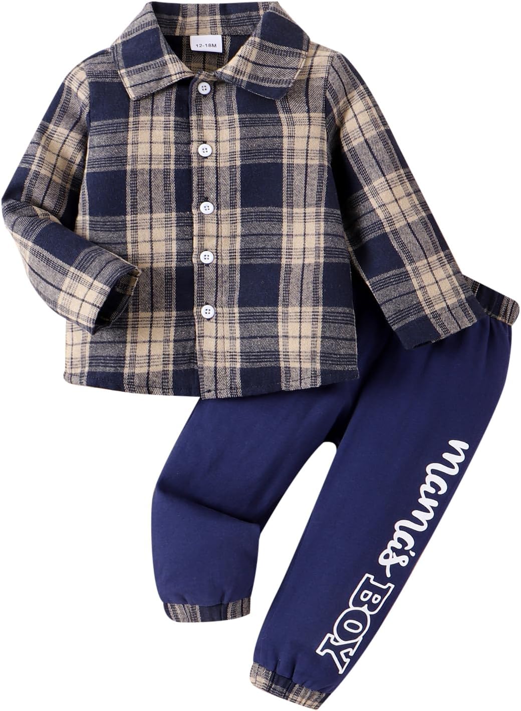 MAMAMI 2Pcs Baby Boys Girls Toddler Kids Red Plaid Flannel Shirt Elastic Waist Ripped Holes Soft Jeans Outfit Set MAMAMI 2Pcs Baby Boys Girls Toddler Kids Red Plaid Flannel Shirt Elastic Waist Ripped Holes Soft Jeans Outfit Set