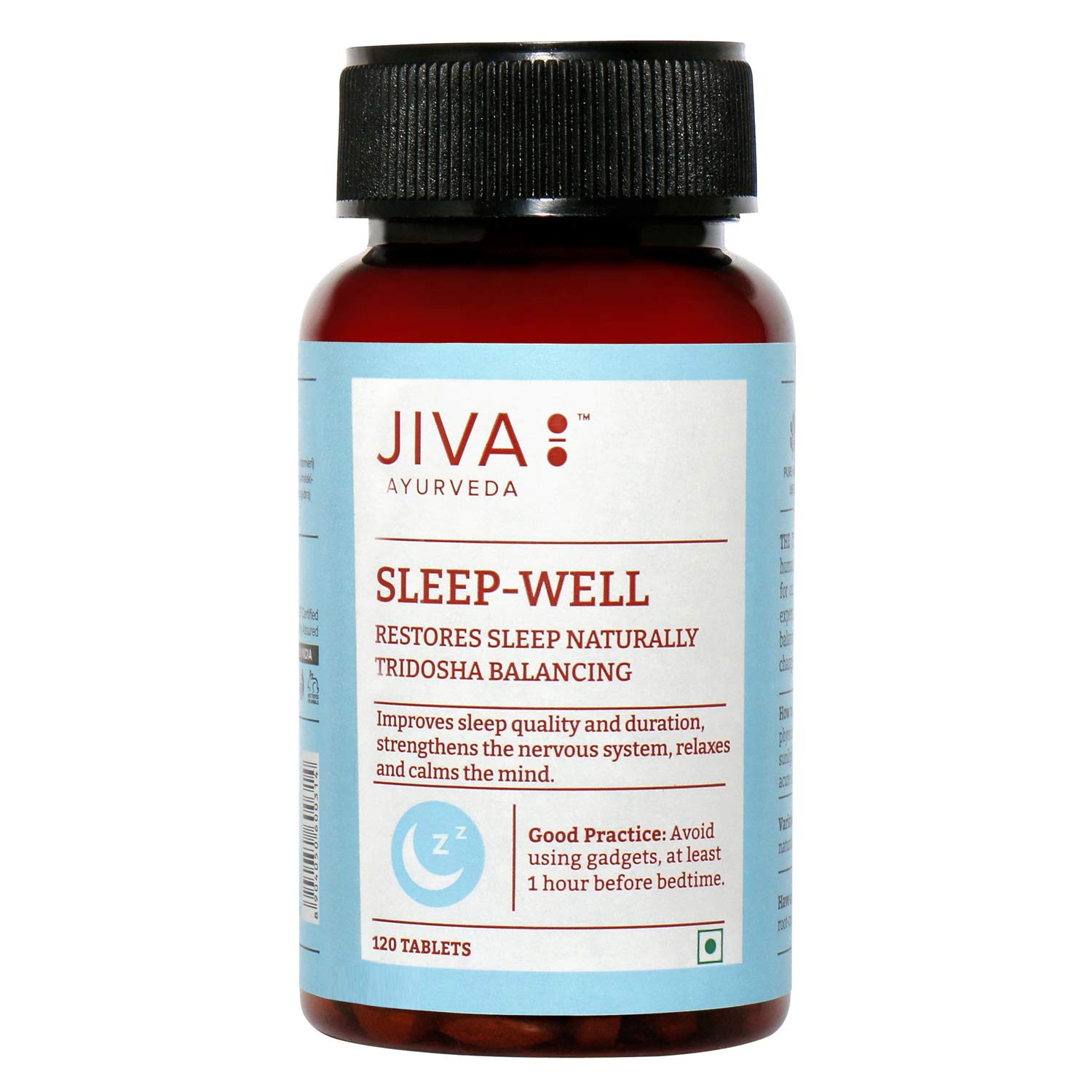 Jiva Ayurveda SleepWell Tablets Restores Natural Sleep NonHabit