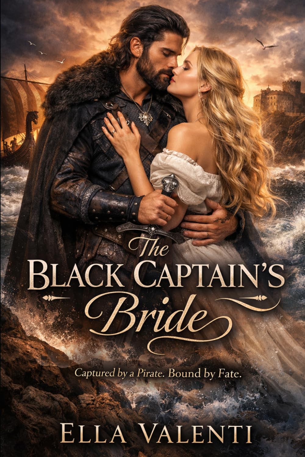 The Black Captain’s Bride: Viking pirate romance