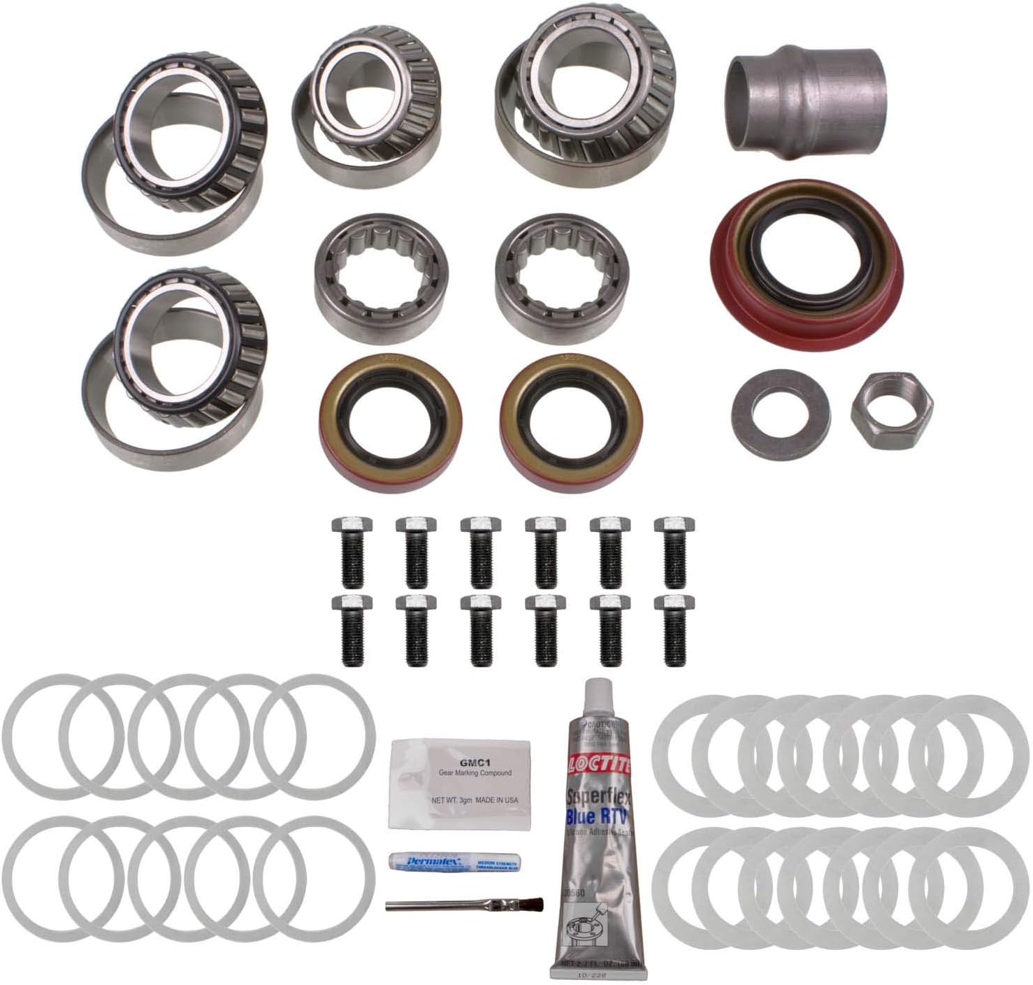 Richmond Gear 83-1019-M Rear Super Kit for a GM 8.875" Car Differential with Timken Tapered Bearings