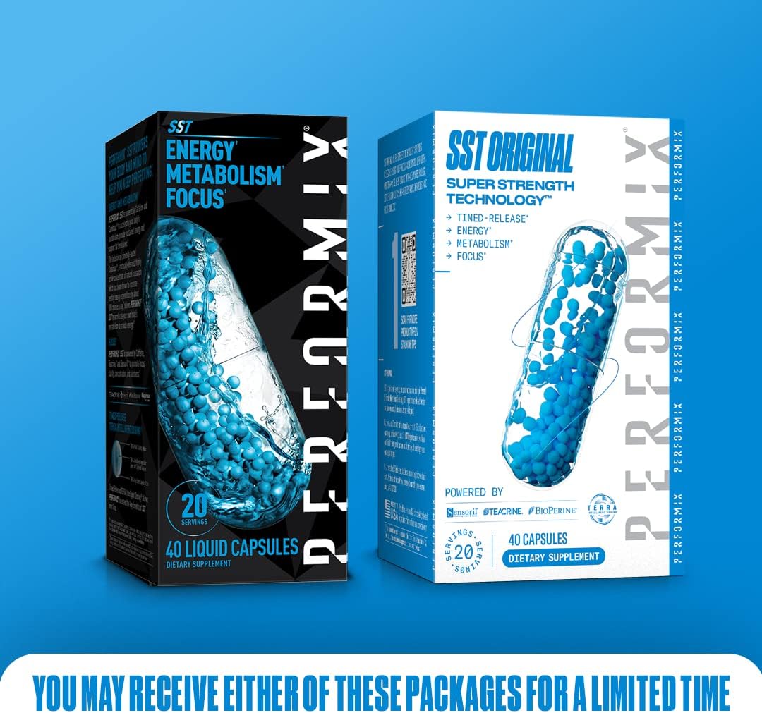 PERFORMIX - SST Original - Pre-Workout, 250 mg Caffeine, 120 Capsules - Energy Supplements, No Crash, Fitness Goals, Nootropic - Timed-Release for All Day Focus, Mood & Energy Boost - Men & Women image 8 of 8 B01IROXTCQ