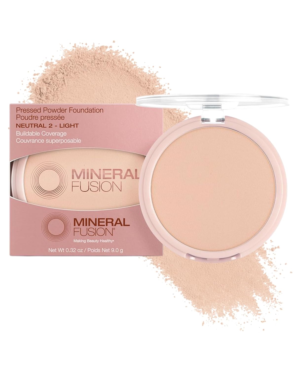 Mineral Fusion Pressed Powder Foundation - Age Defying Makeup