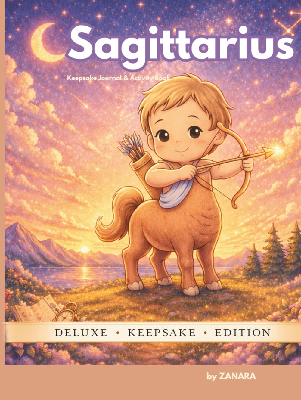 Sagittarius Baby: A Zodiac Baby Memory Book, Journal & Activity Keepsake
