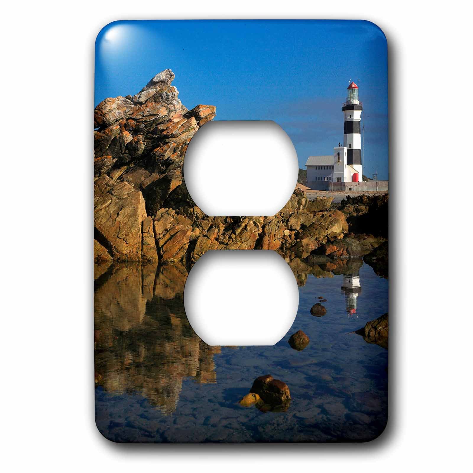 Faro de Port Elizabeth placa de interruptor 3dRose lsp_207076_6 para enchufe doble