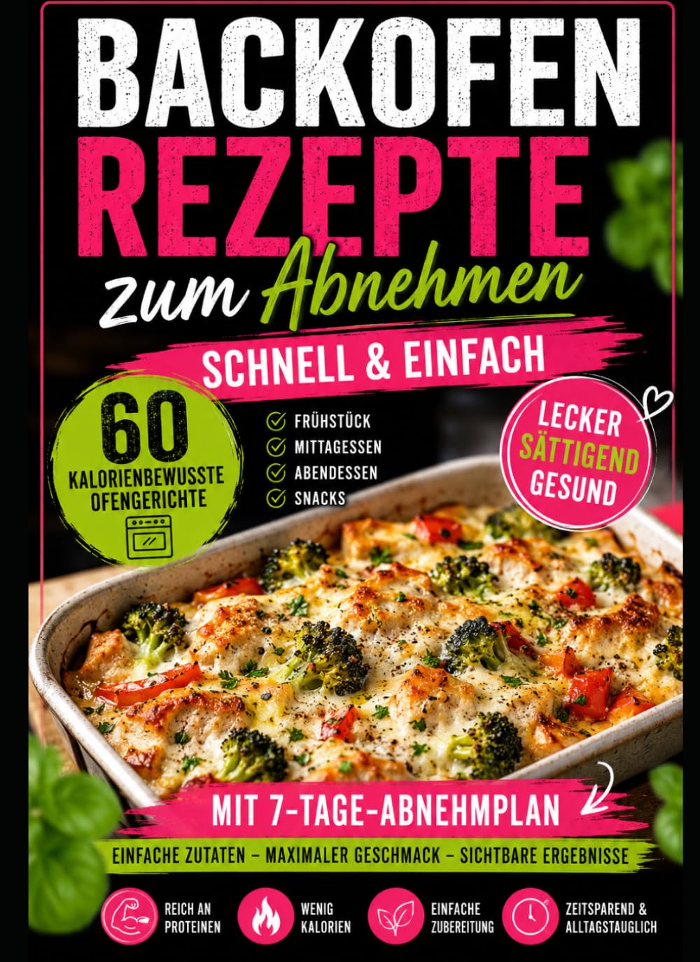 Backofen Rezepte zum Abnehmen: schnell und einfach