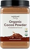 Nutricost Pantry Organic Cocoa Powder &lpar;1&period;5 Pounds Per Bottle&rpar; Non GMO&comma; Gluten Free&comma; Vegan&comma; Baking Powder