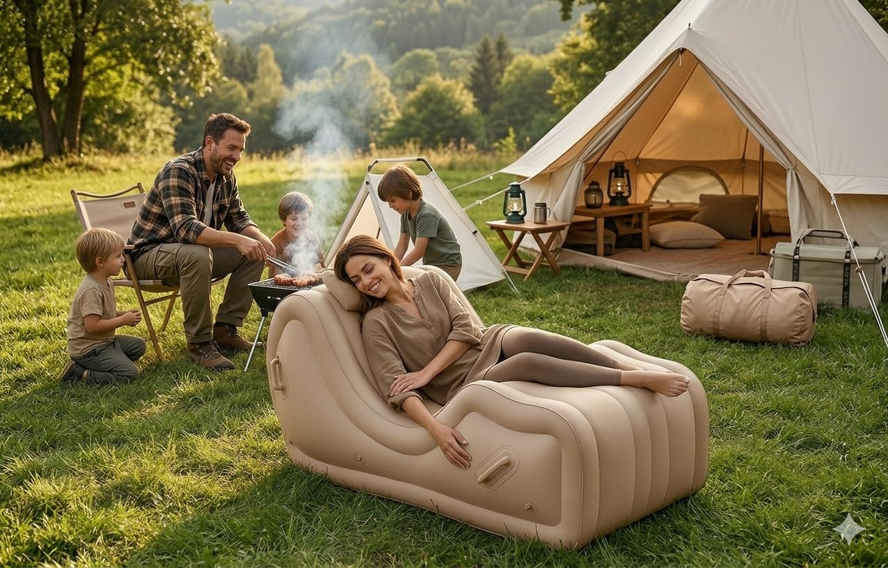 Canapé sexuel gonflable avec pompe à air automatique - Meubles érotiques BDSM pour couples - Coussin de positionnement et coussin de rampe pour adultes - Meubles érotiques SM pour femmes et hommes