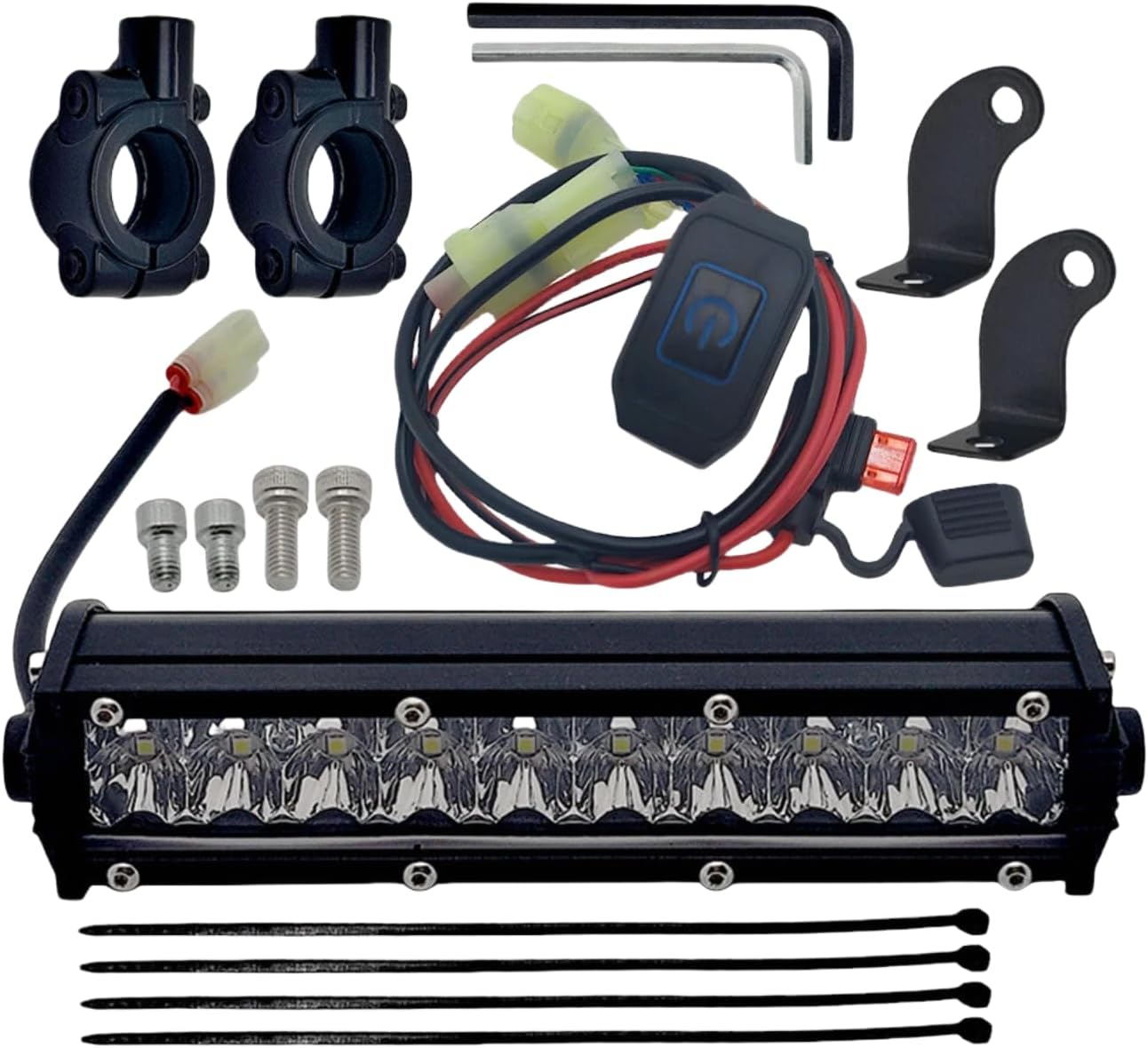 For Hon da LED Headlight Light Bar Kit Dirt Bike CRF250F CRF230F CRF450X/450/110F