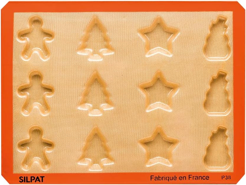 Silicone and Fiberglass 8-Hole Mini Brioche Baking Mold