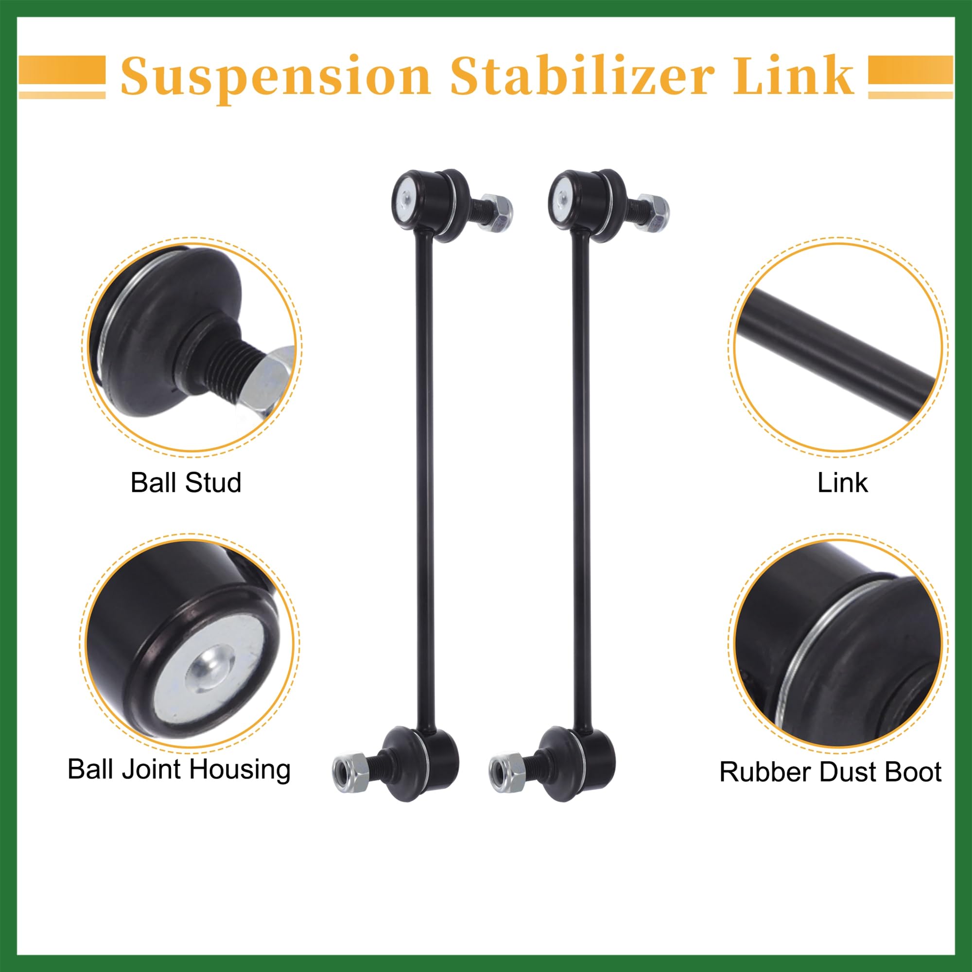 Amazon.com: Motoforti Sway Bar Links Stabilizer Link Kit for