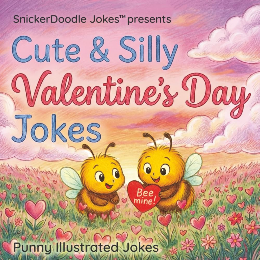 Cute & Silly Valentine's Day Jokes: Punny Illustrated Jokes (SnickerDoodle Jokes)