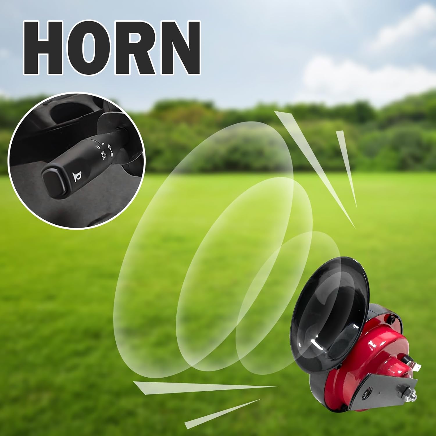Golf Cart Turn Signal Kit for Club Car Precedent and Tempo,9-Pin Plug Upgrade Replaces Wiring Harness Kit with Horn Brake Light Switch,12V Plug and Play Time Delay Brake