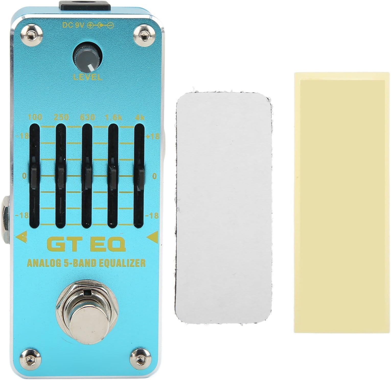 Electric Guitar Equalizer GT EQ Analog 5 Band Single True Bypass Instrument Accessory