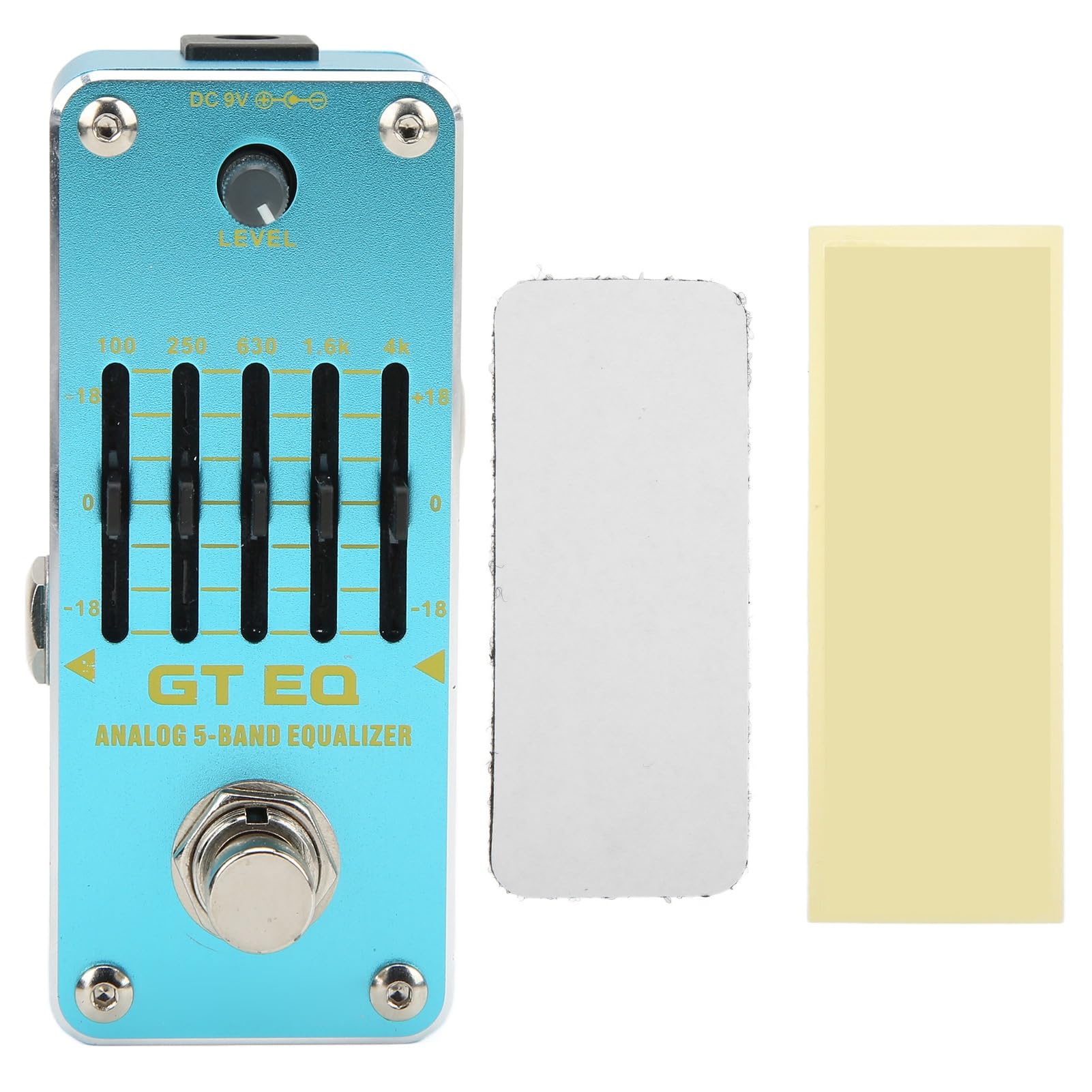 Electric Guitar Equalizer GT EQ Analog 5 Band Single True Bypass Instrument Accessory