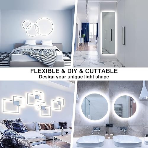 Miniatura 6 de Onforu Cuerda de luces LED blancas, 39.37 pies