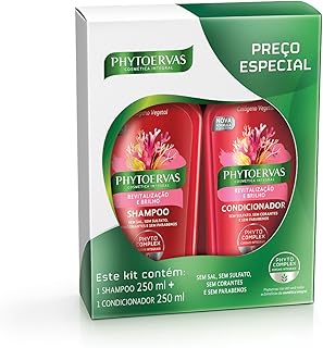 Phytoervas Kit Sh + Co 250 Ml Revitalização E Brilho