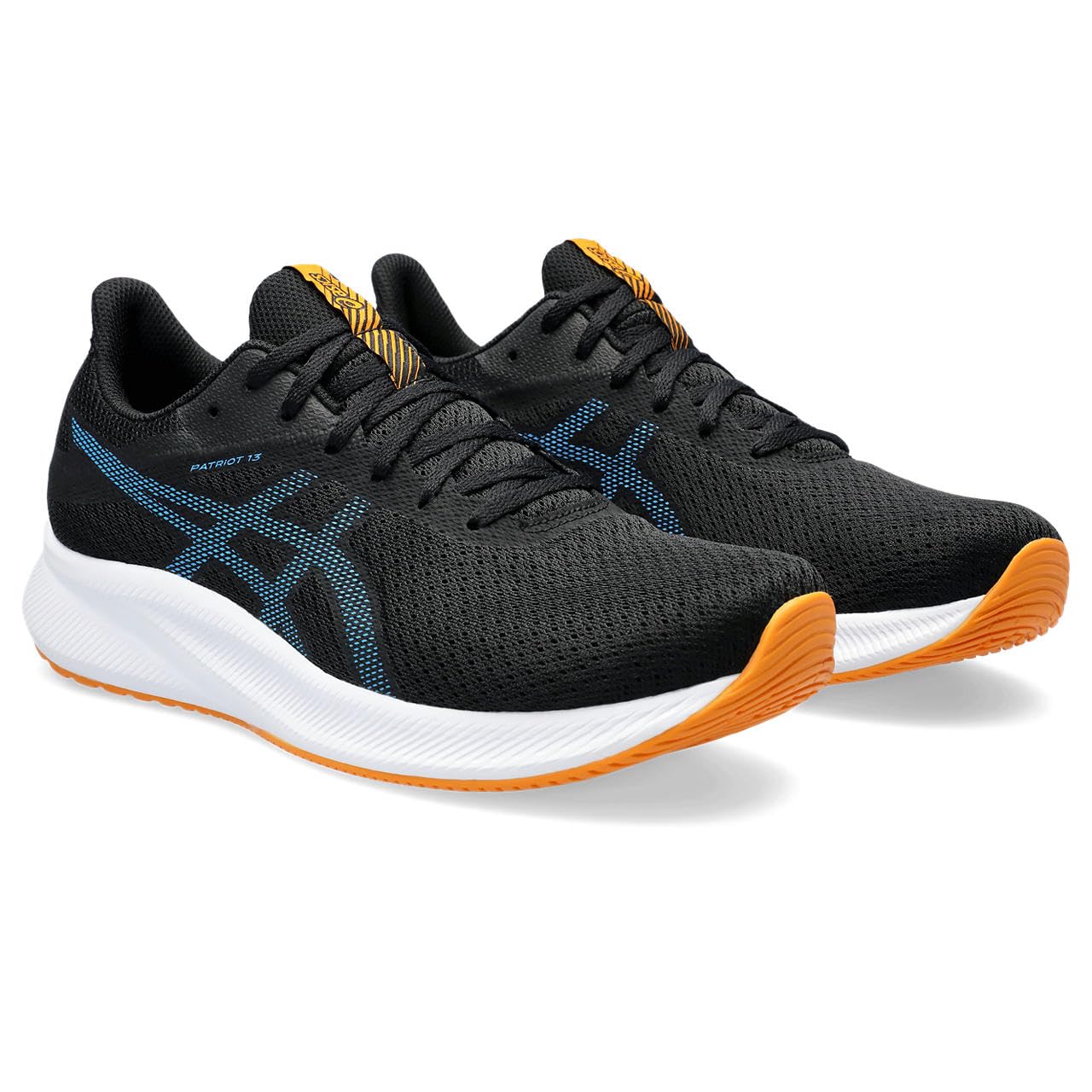 Asics Patriot 13 Mens Sneaker 40.5 EU Black Waterscape