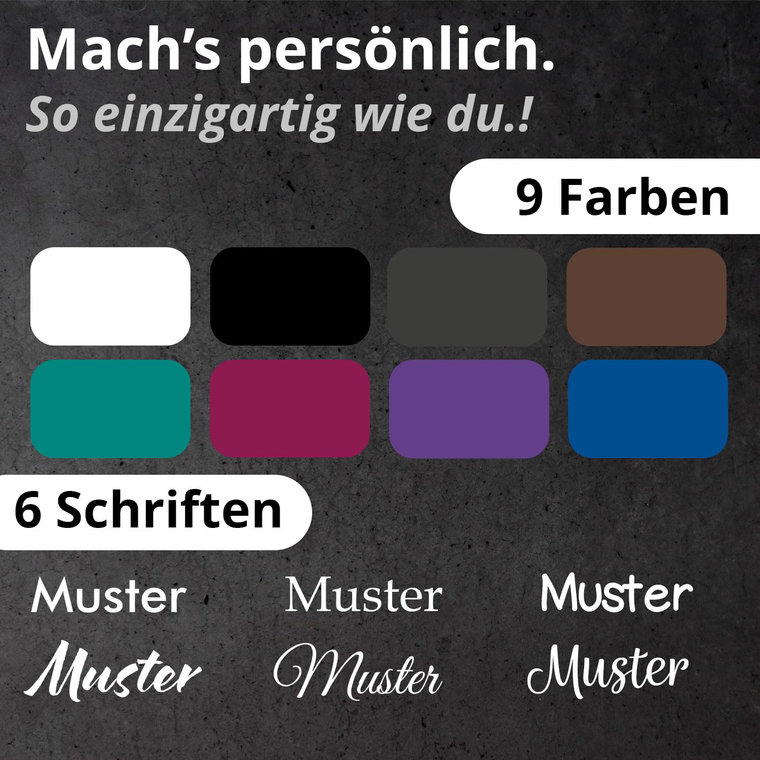 iSecur Edelstahl Blende personalisiert Premium - Passend für Ring Akku-Videotürklingel 2, Gen 3 Plus 4 (2024) - Edle Türstation-Platte 260x100 mm - Klingelschild mit Wunschdruck I az181