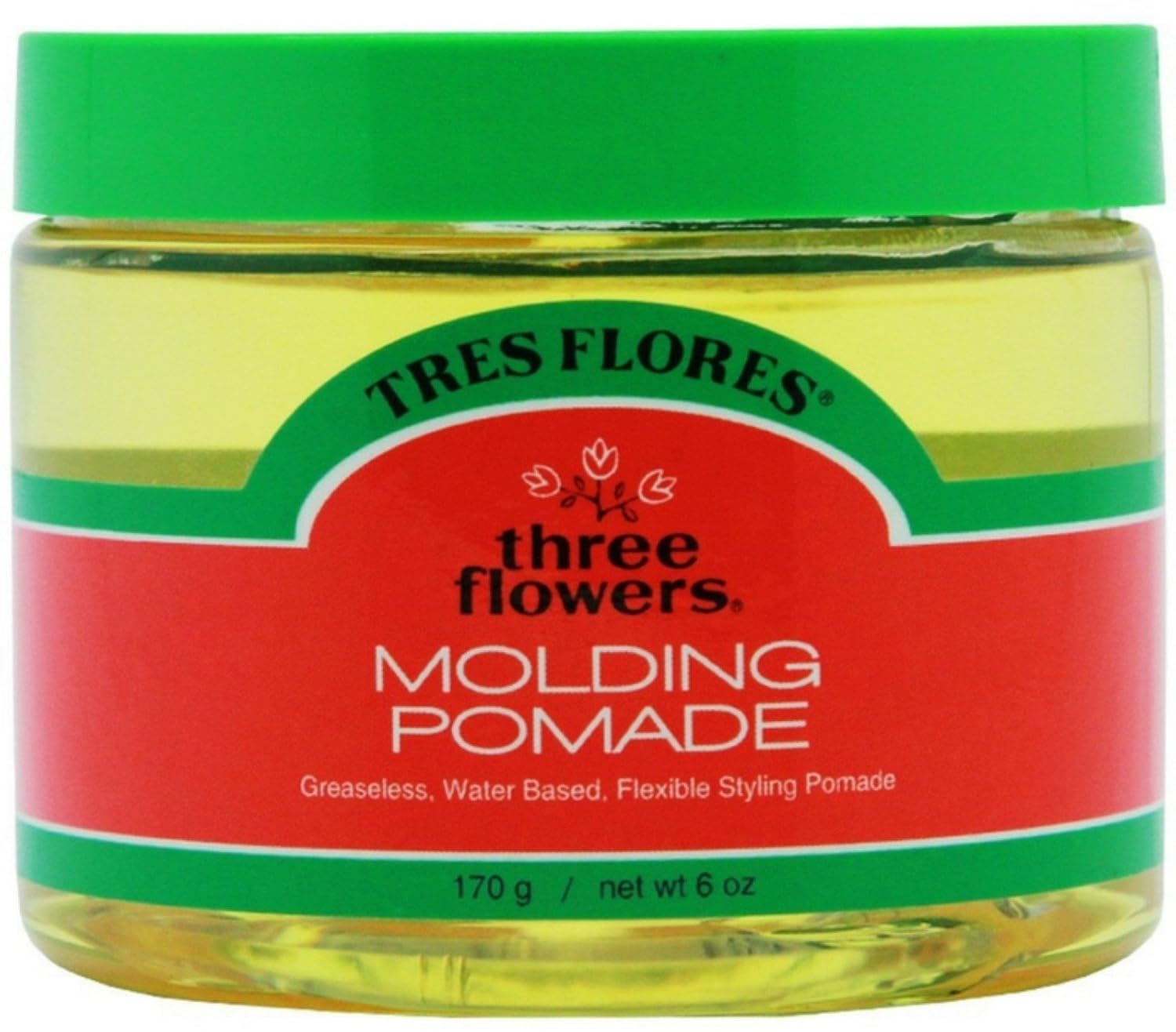 Three Flowers Molding Pomade, 6-Ounce (Pack of 3)