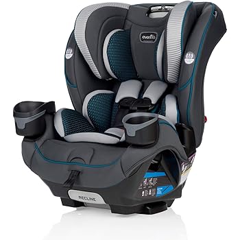 car seat with tightening knob