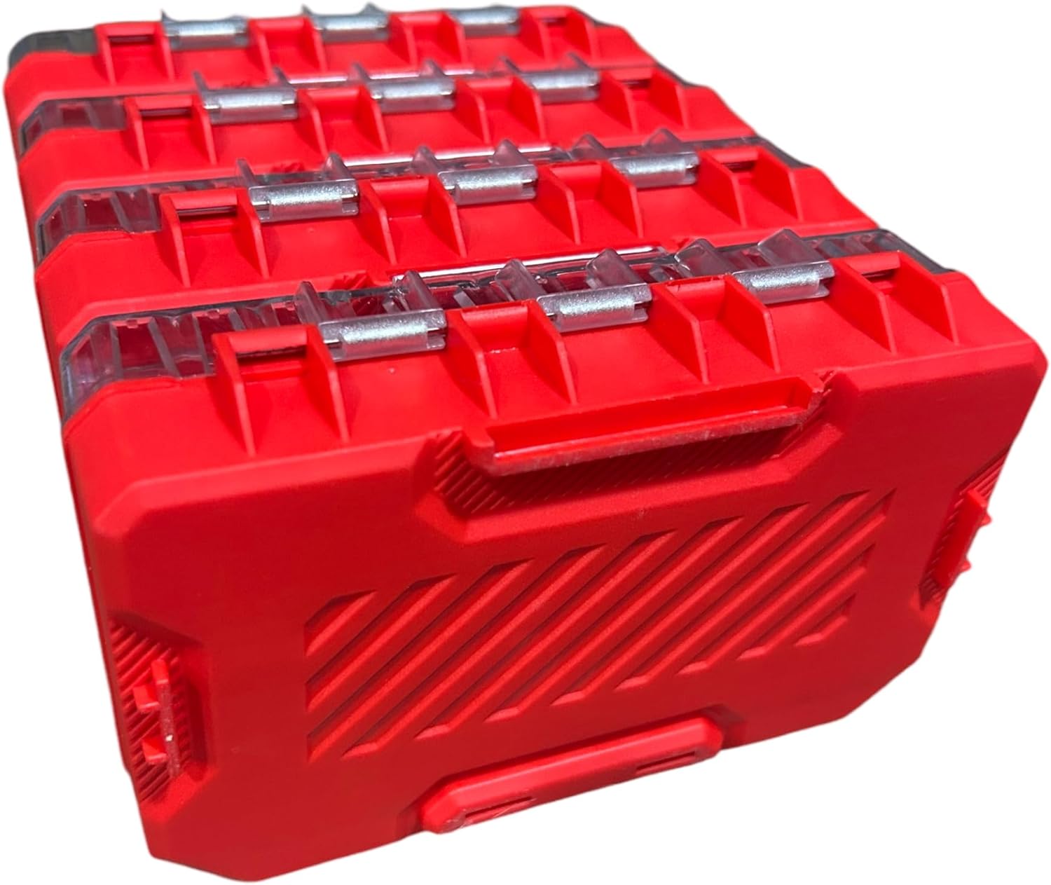 Craftsman Nano Small Versastack Compatible Stackable Plastic Storage Cases 4 Pack - Image 2