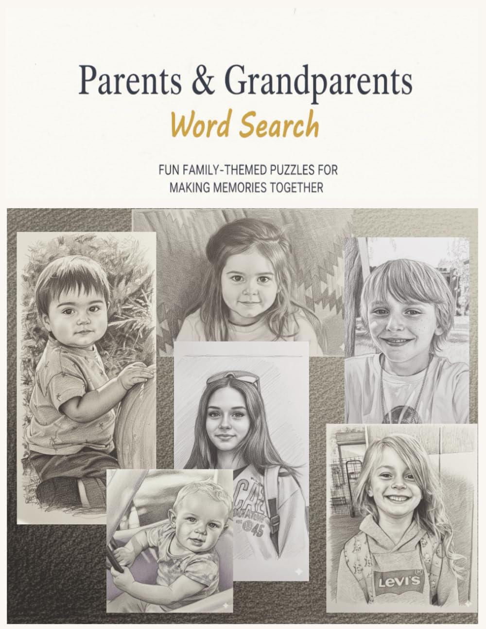 Parents & Grandparents Word Search: Fun family-themed puzzles for making memories together
