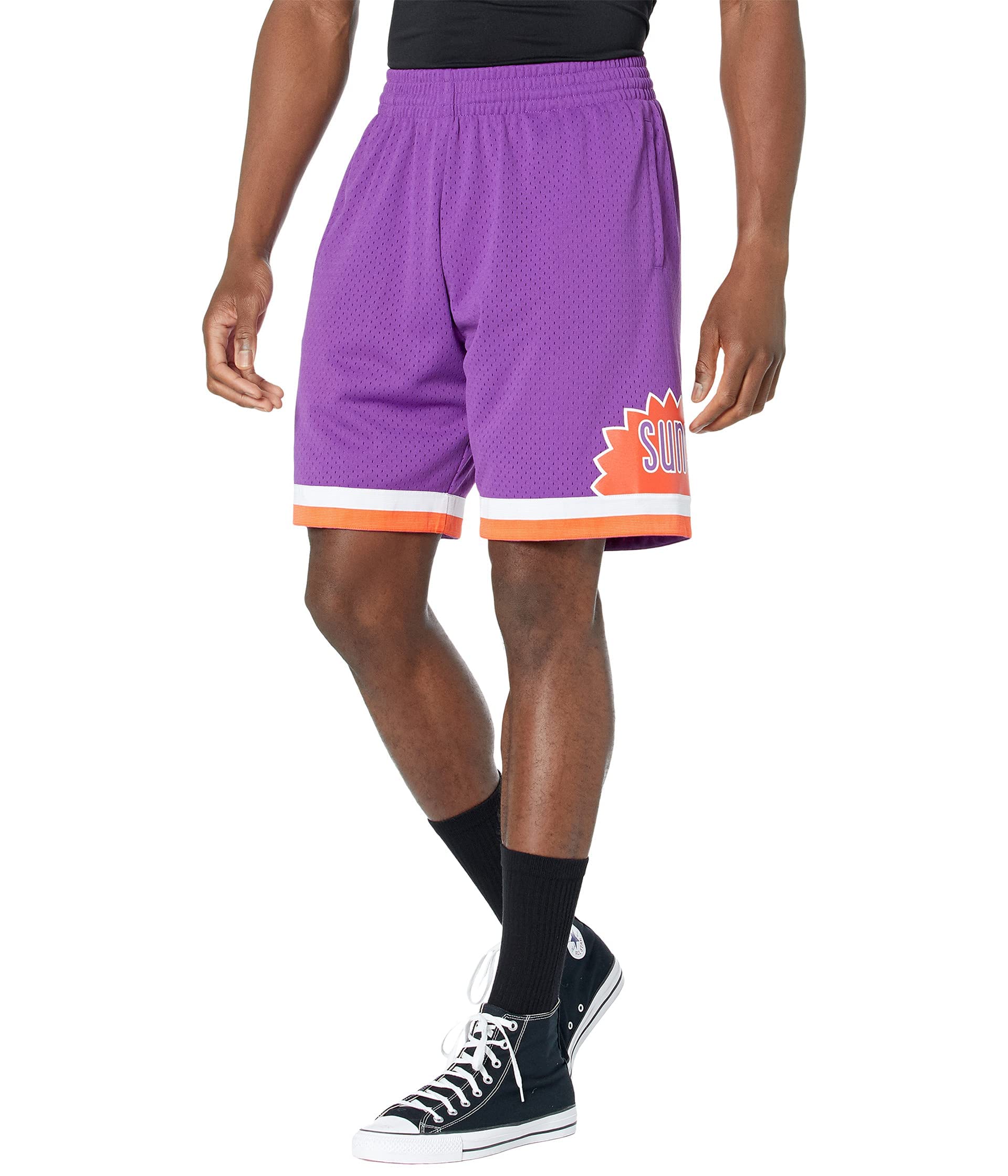 Mitchell & Ness Phoenix Suns 1991-92 Swingman NBA Pantaloncino Lillà