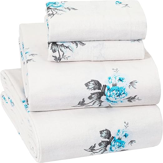 Sleepdown 100 Cotton Flannel Sheets Twin XL Super Soft