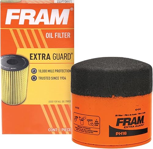 Miniatura 9 de FRAM Extra Guard PH16, filtro de aceite giratorio con intervalo de cambio de 10 mil millas (paquete de 2)