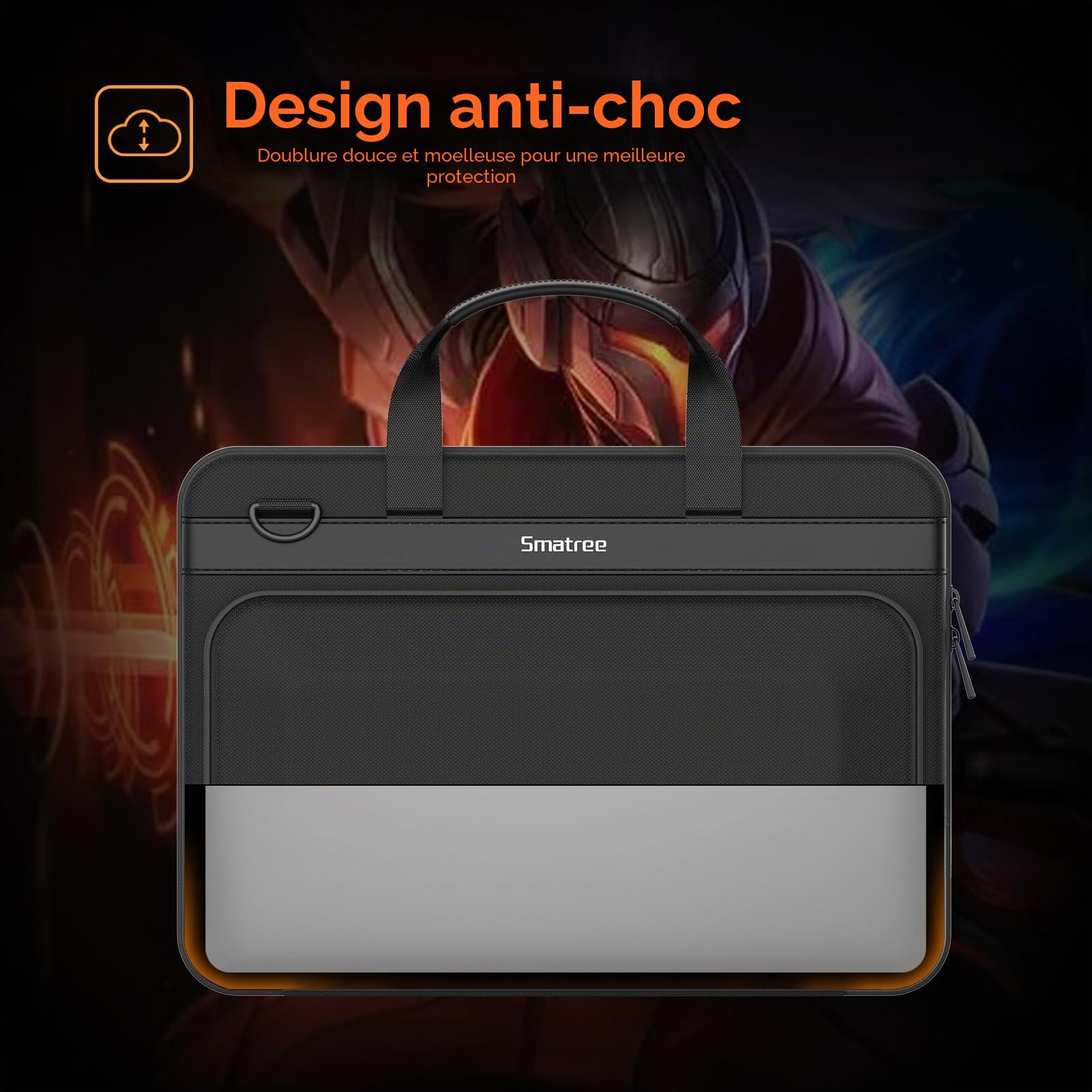 Smatree Sac Rigide ROG Flow Z13 (2022) 13,4 Pouces Gaming Laptop, pour ROG Flow Z13 (2023) GZ301