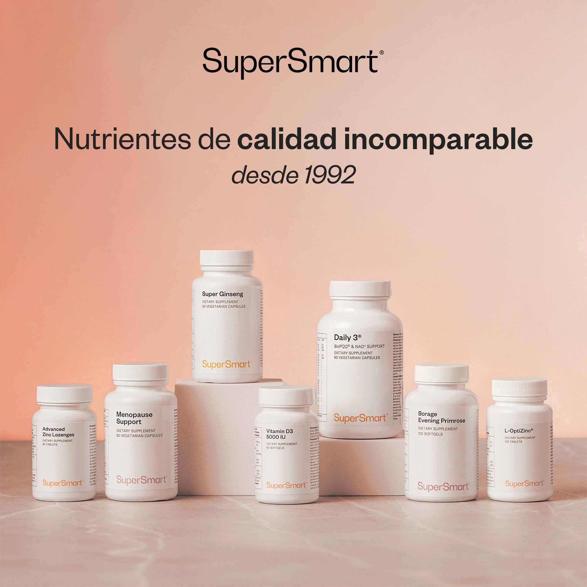 Ceramidas de la piel - Luminosidad, hidratación y elasticidad - SuperSmart | Lipowheat - Ayuda a mejorar el estado general de la piel - Incluye zinc que optimiza la salud de la piel
