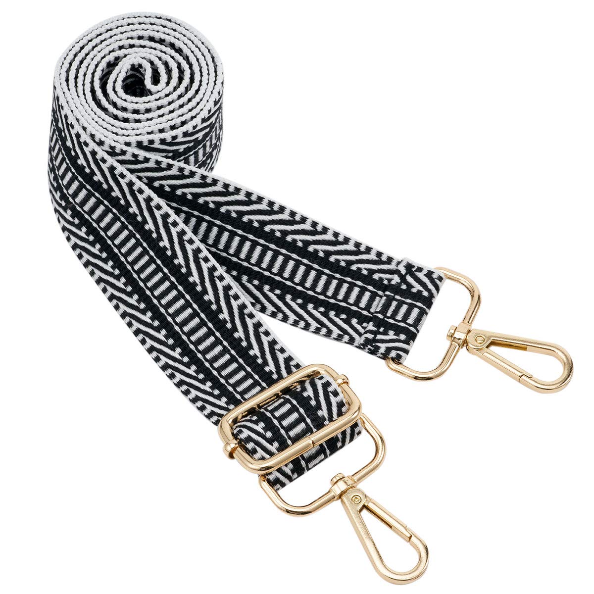 ZOOEASS Wide Shoulder Strap Adjustable Replacement Belt Crossbody Canvas Bag Handbag