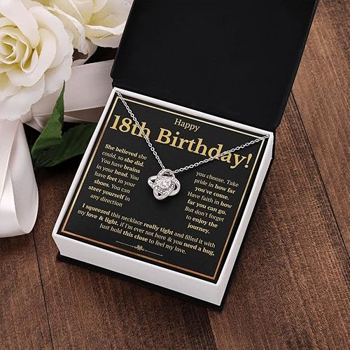 Miniatura 6 de FG Family Gift Mall Regalos de cumpleaños número 18 para niñas de 18 años, ideas de regalo de cumpleaños para ella, tarjeta de feliz cumpleaños 18,