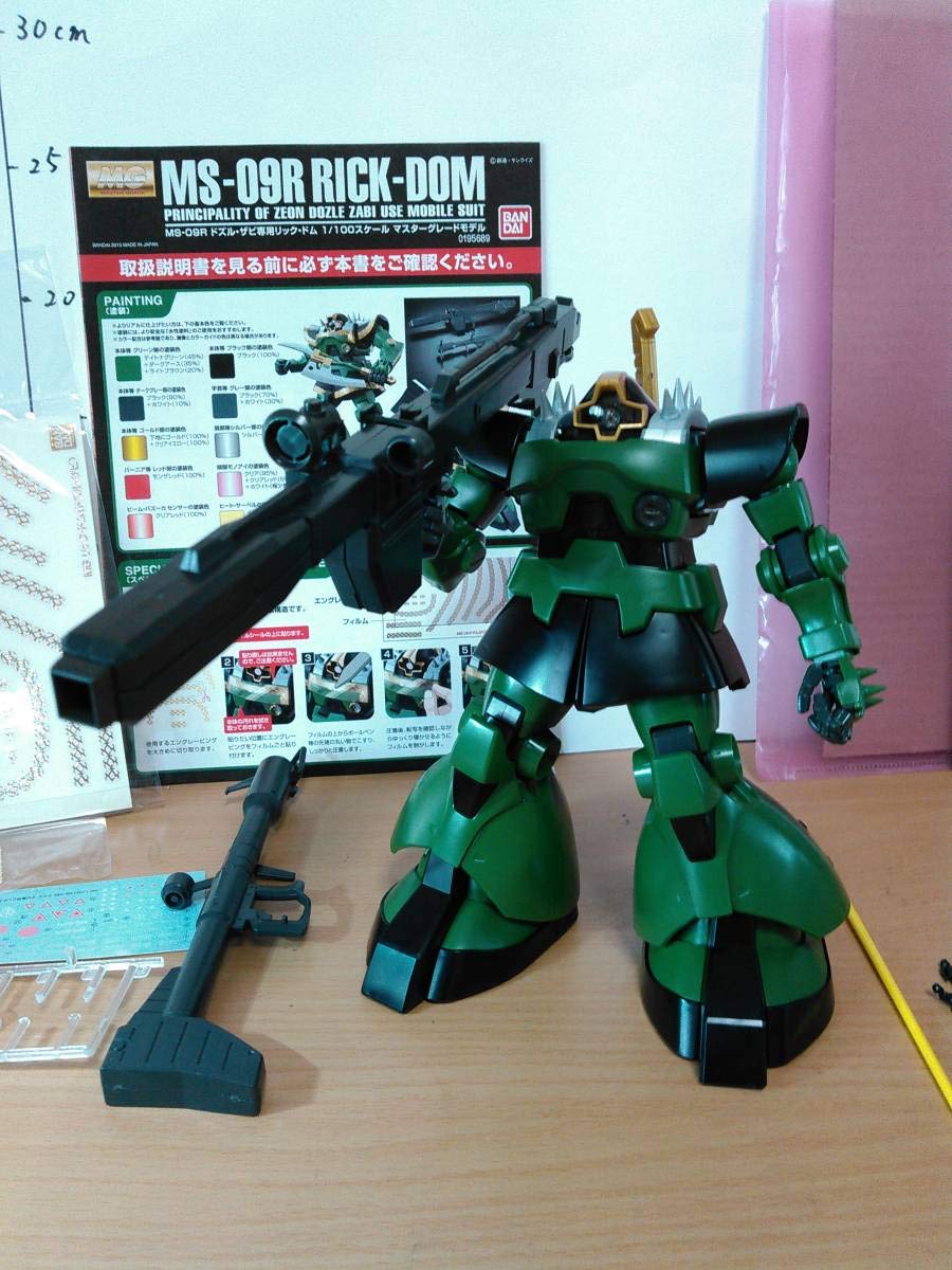 Amazon | MG 1/100 ドズルザビ専用 リックドム 完成品 ガンダム 